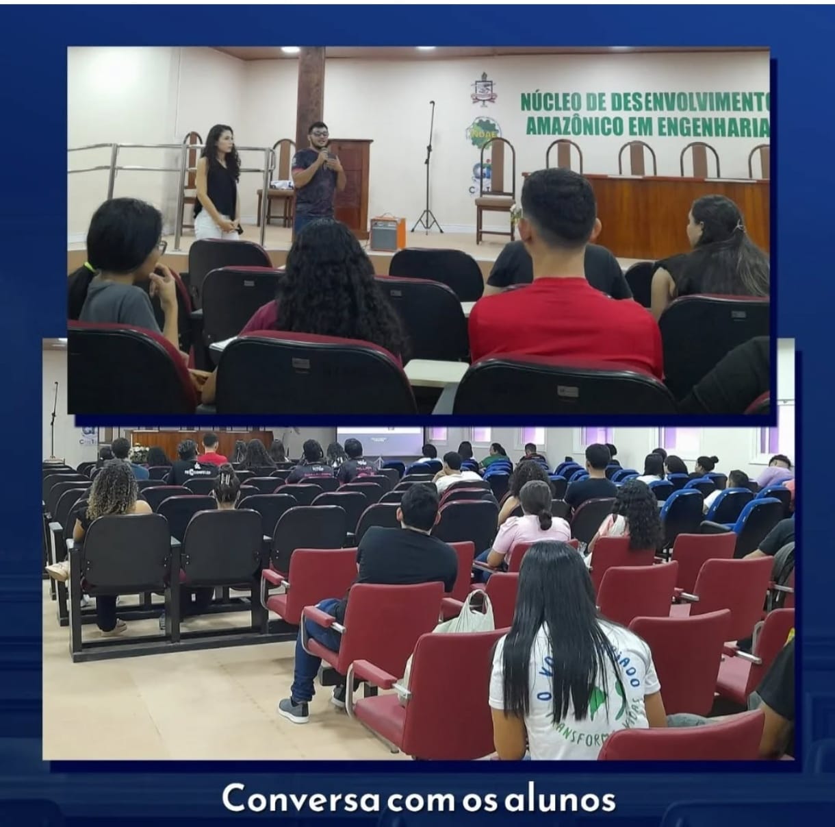 Sejam bem-vindos, calouros, à maior universidade do norte!